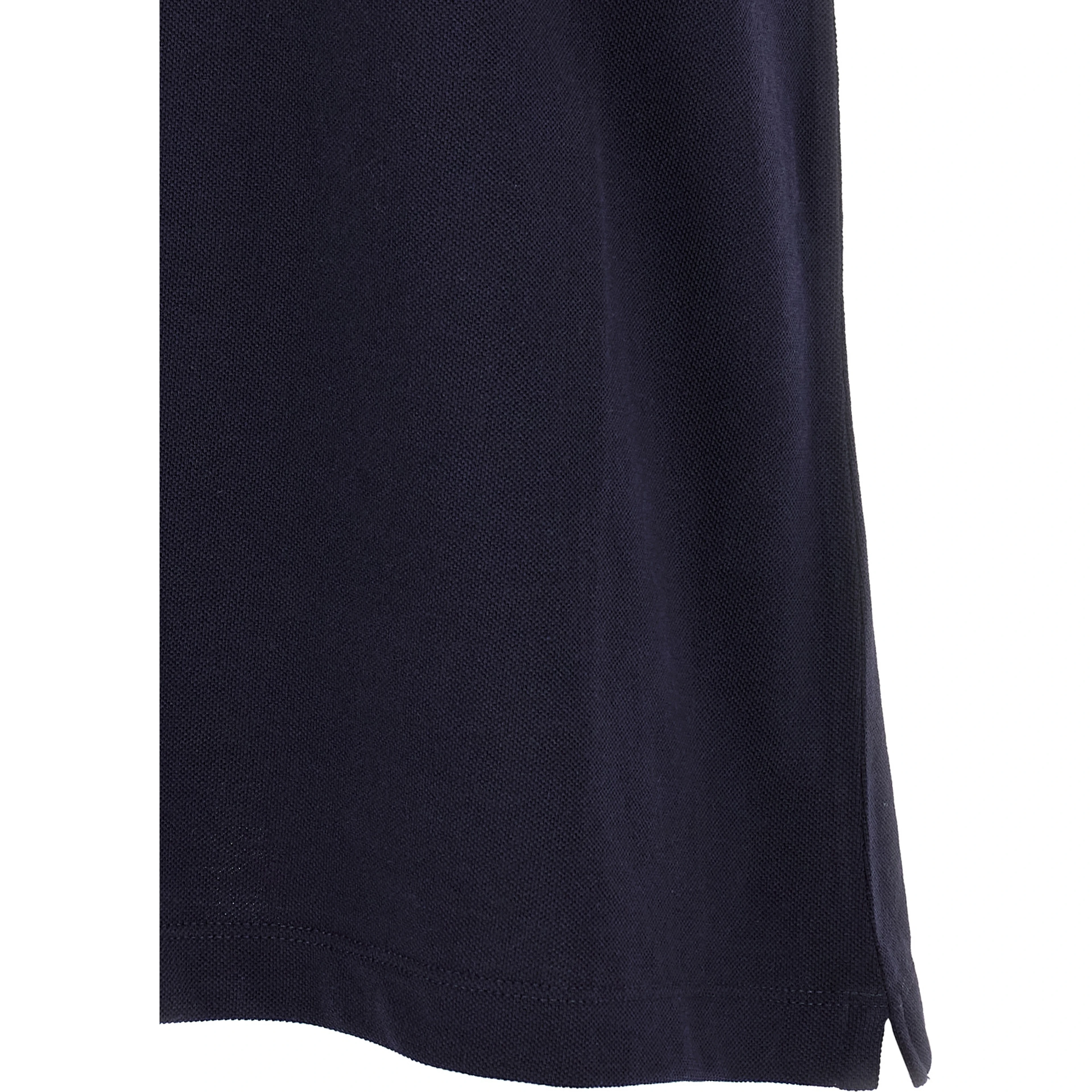 Blue Cotton Polo Shirt