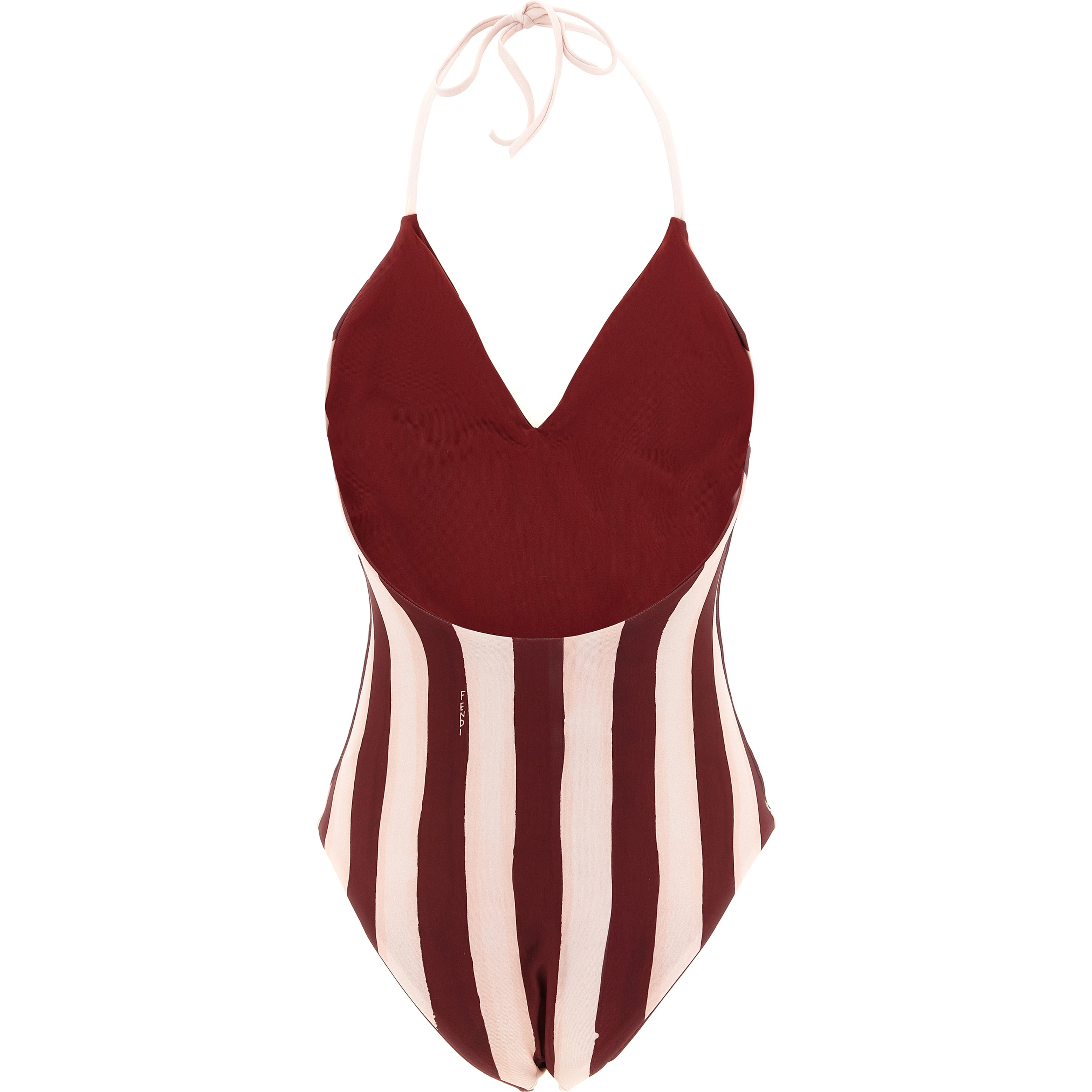 Multicolor Polyester One-Piece Swimsuit