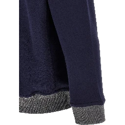 Blue Cotton Sweatshirt