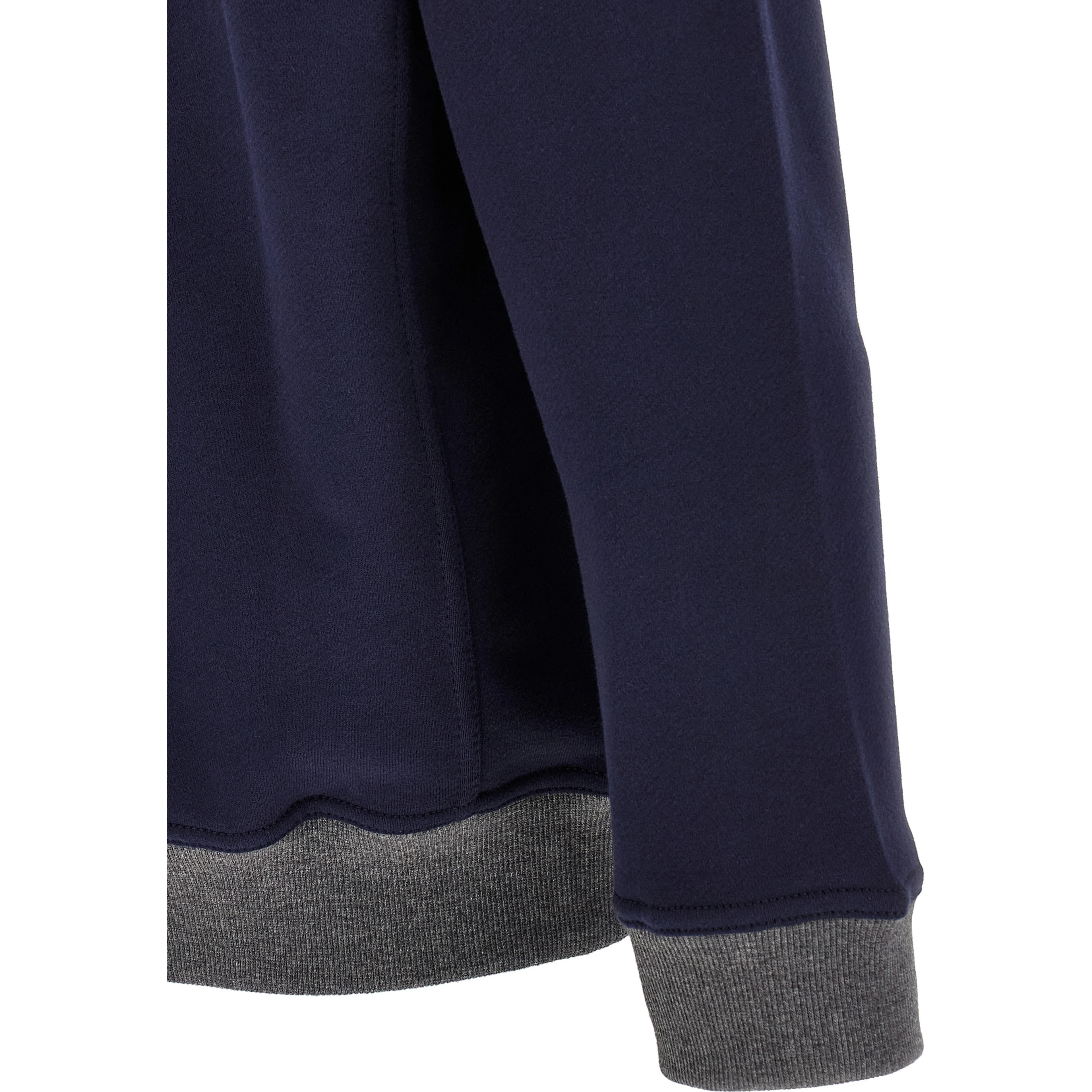 Blue Cotton Sweatshirt