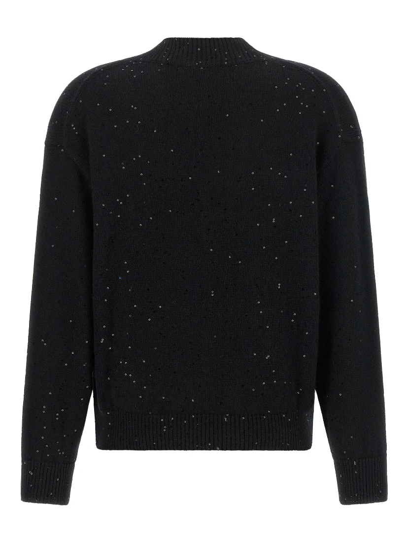 Black Cashmere Cardigan