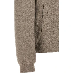 Gray Cashmere Bomber