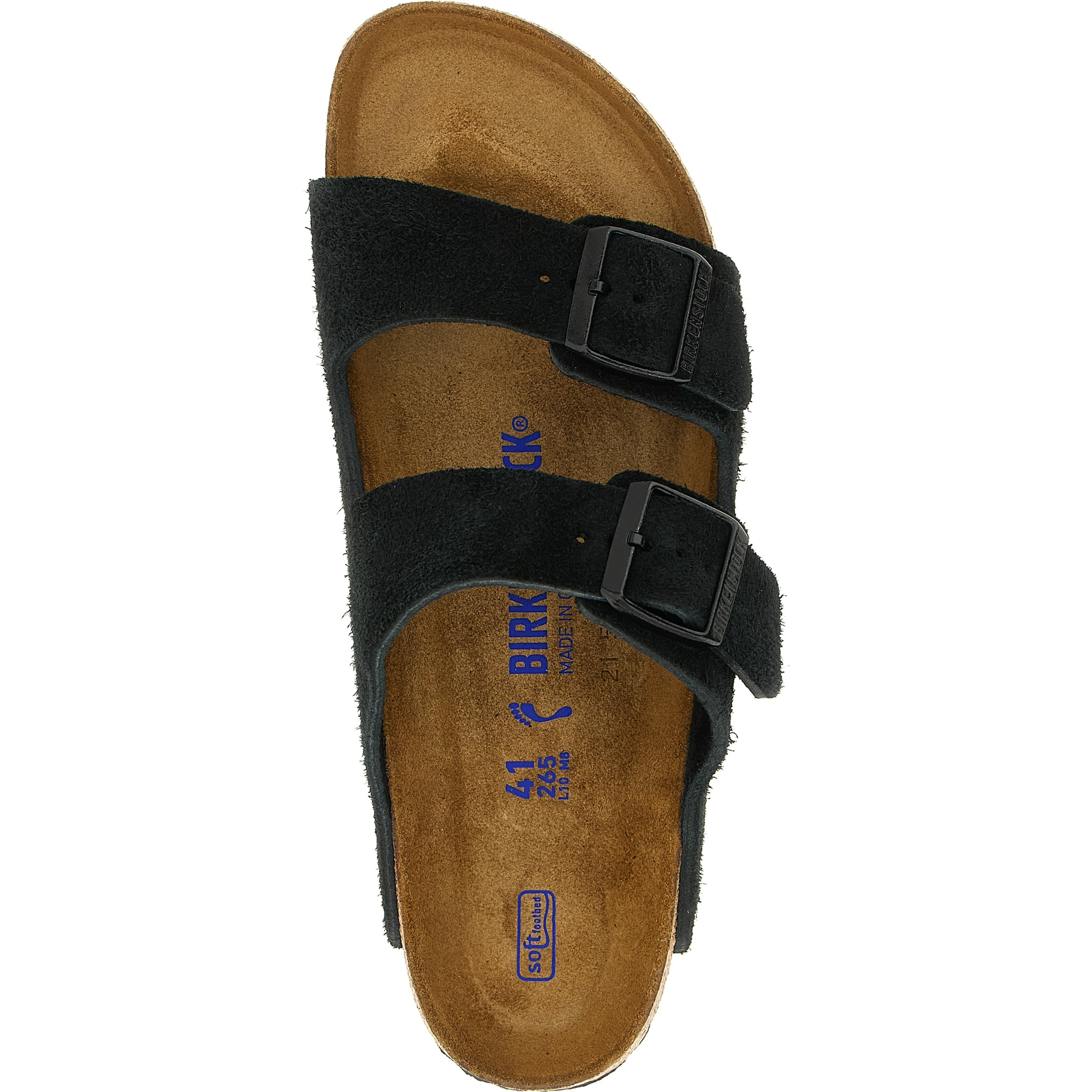Black Calfskin Slides