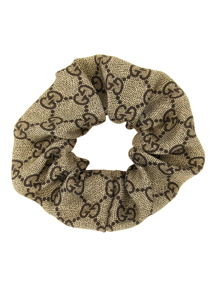 Multicolor Silk Scrunchie