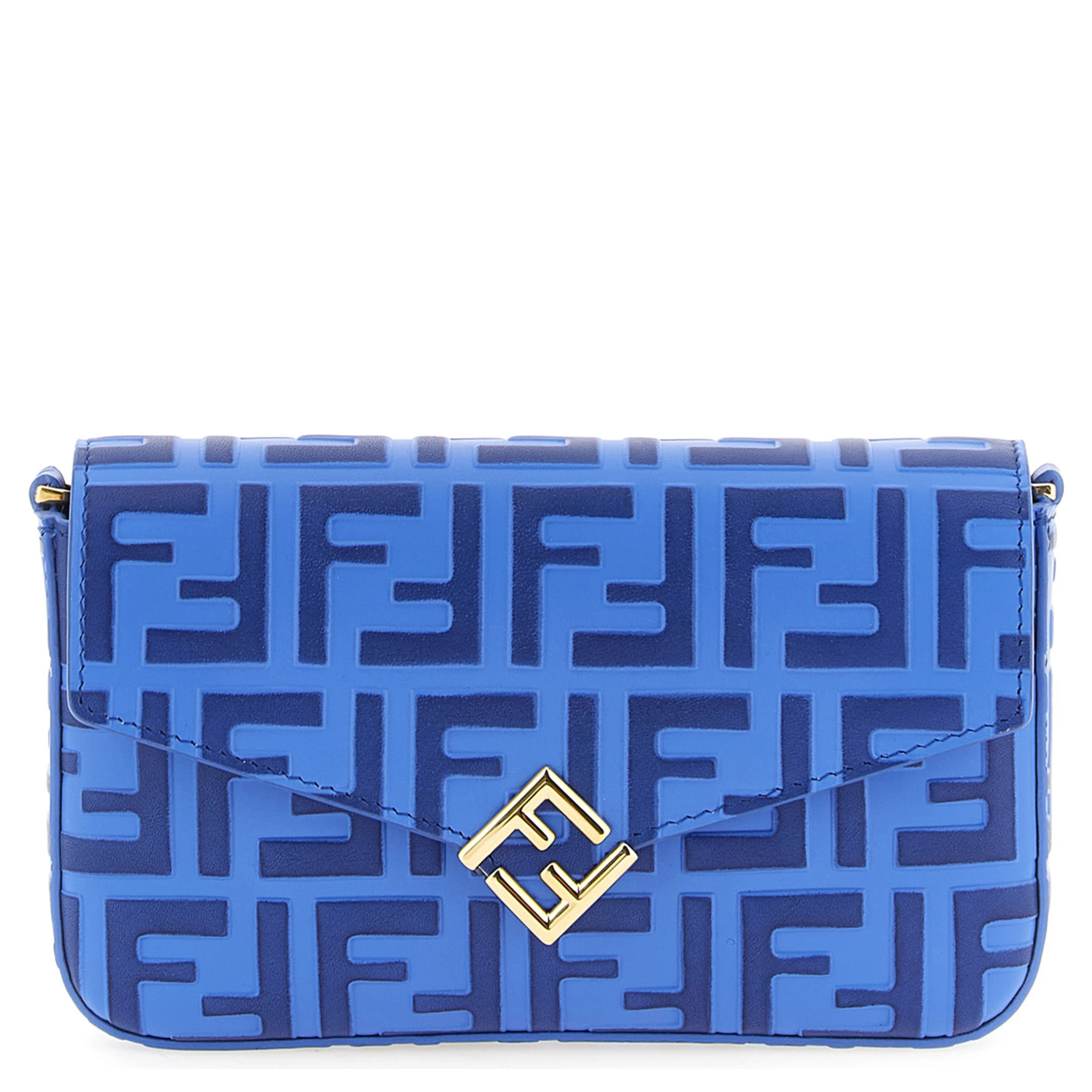Blue Calfskin Cardholder