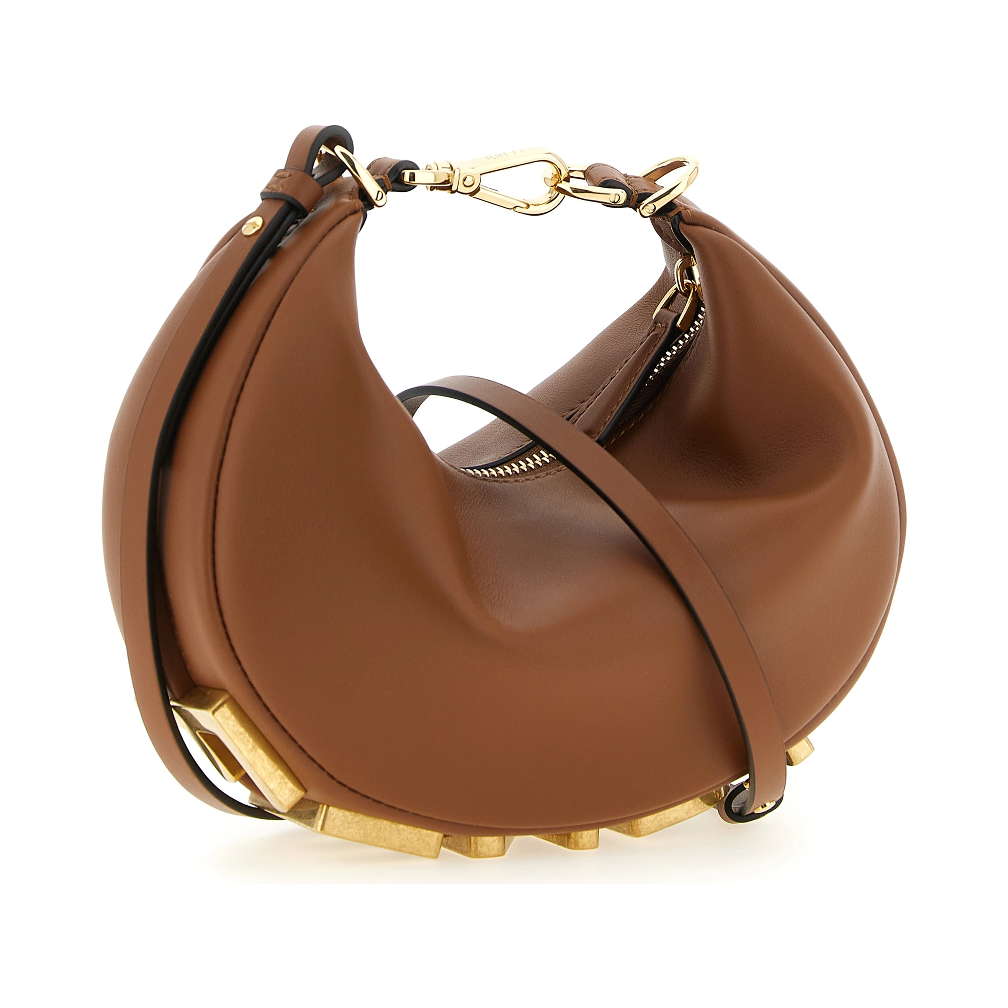 Brown Calfskin Handbag