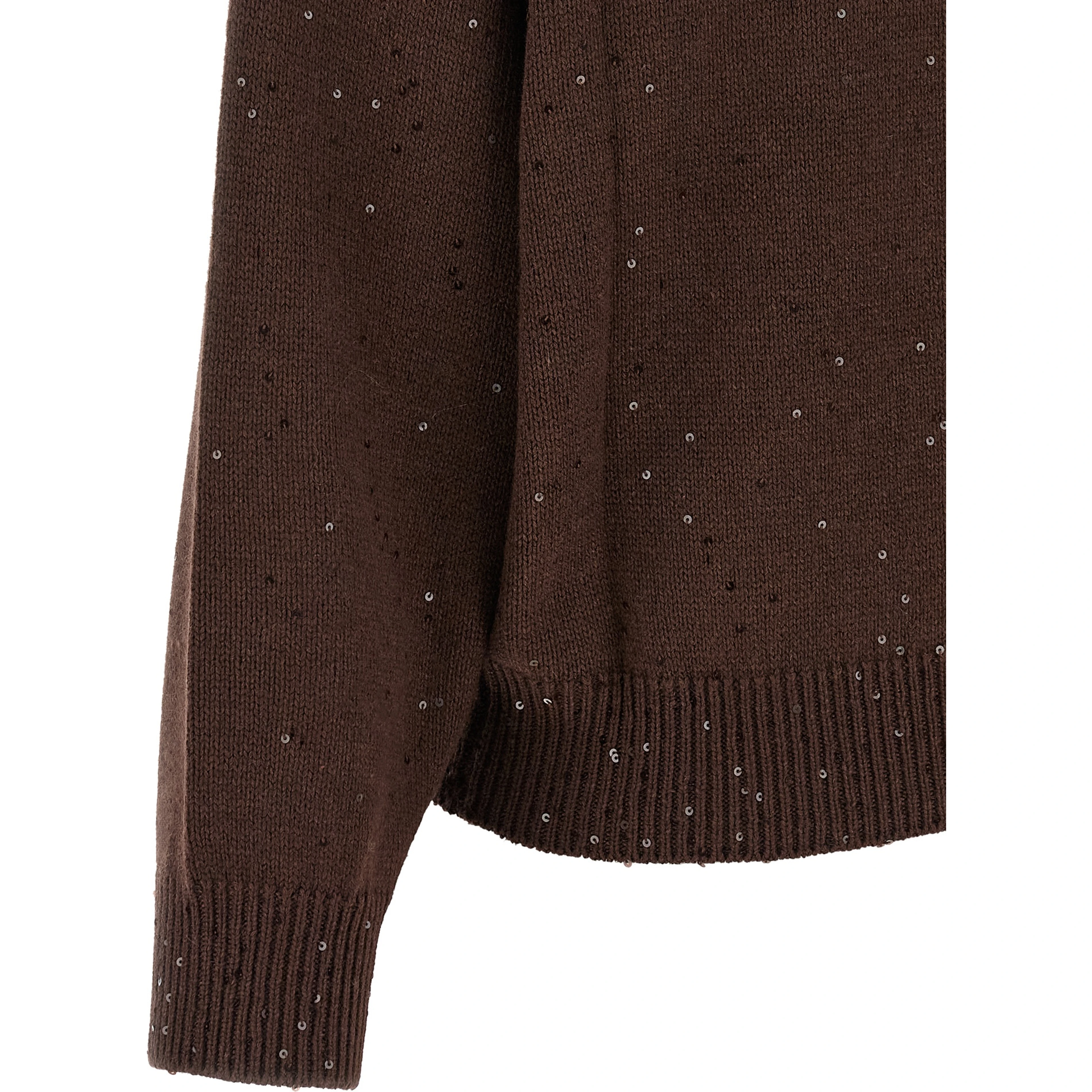 Brown Cashmere Cardigan