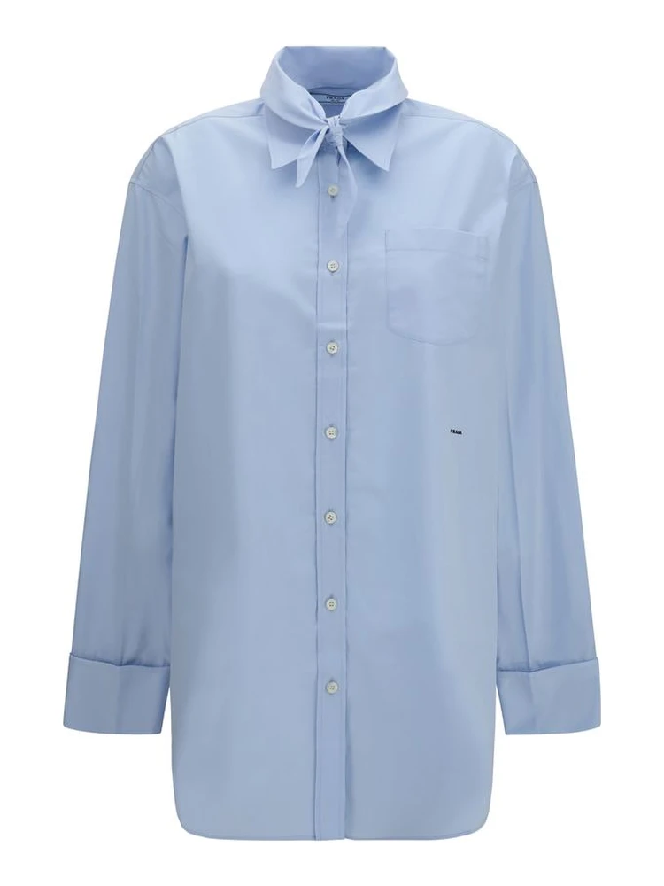 Blue Cotton Shirt