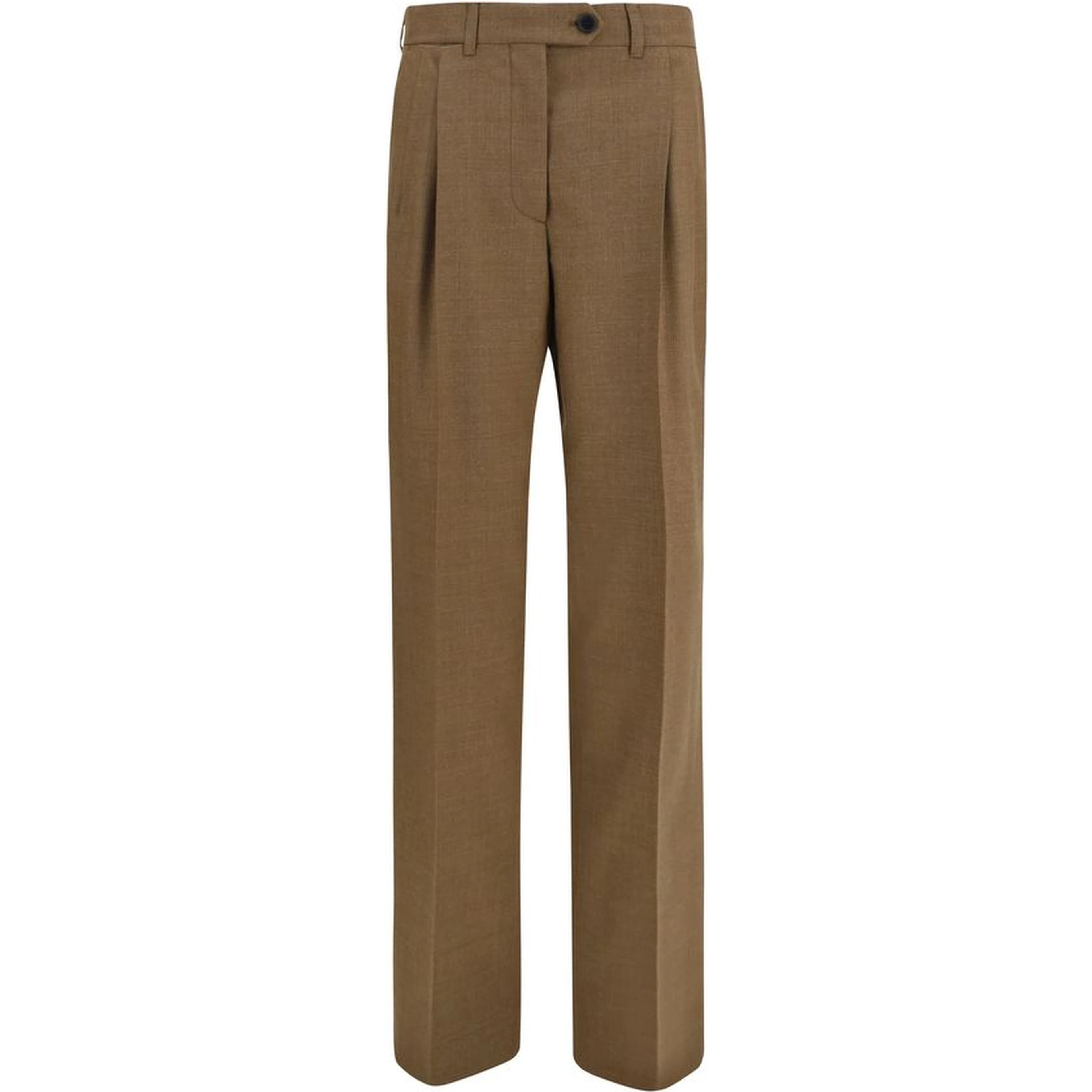 Brown Wool Oves Aries Dress Pants