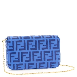 Blue Calfskin Cardholder