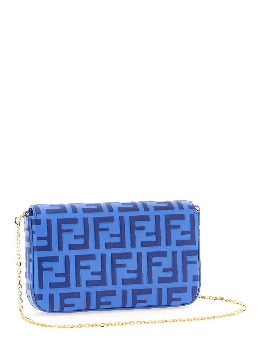 Blue Calfskin Cardholder