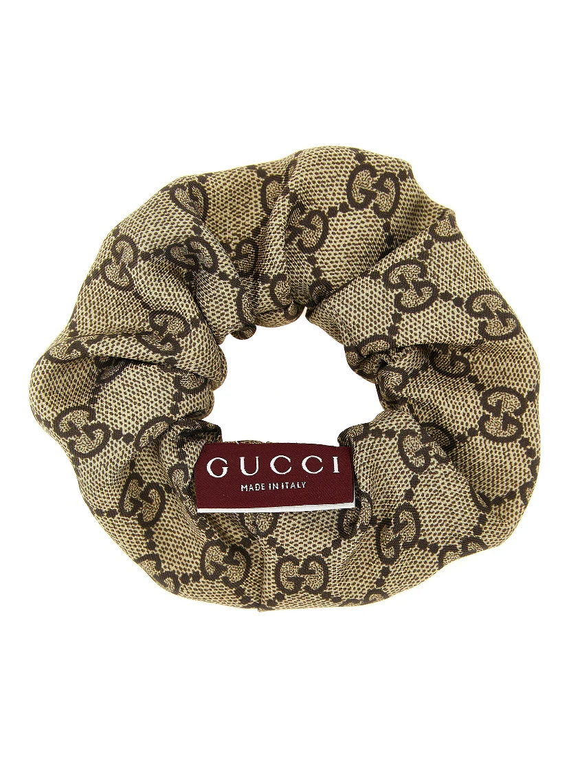 Multicolor Silk Scrunchie