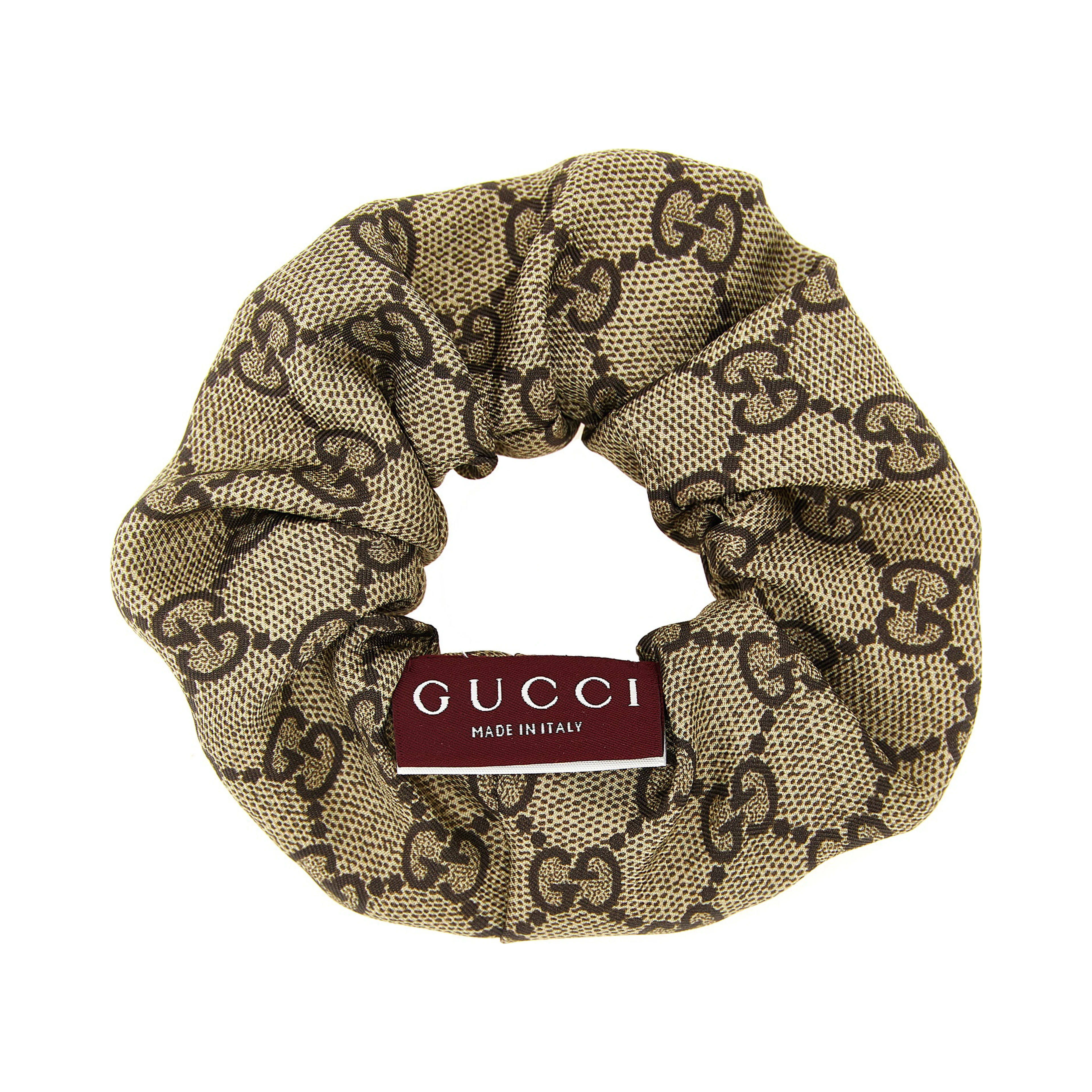 Multicolor Silk Scrunchie