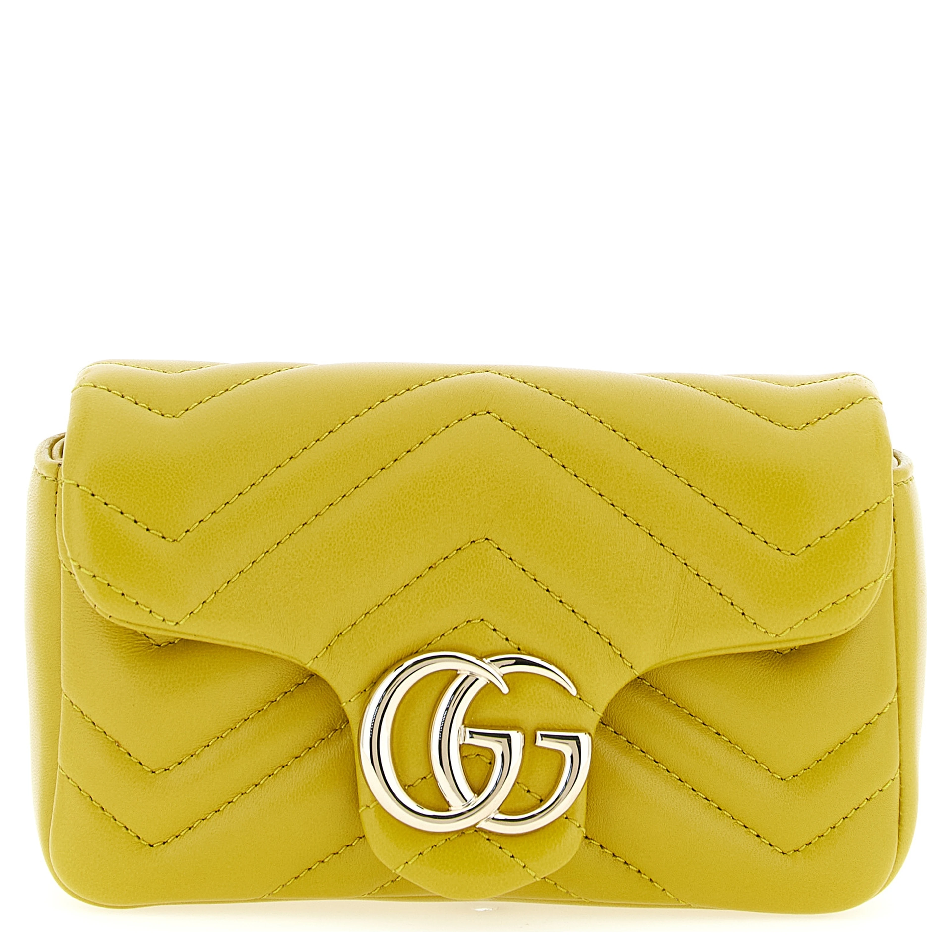Bicolor Lamb Leather Shoulder Bag