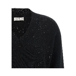 Black Cashmere Cardigan