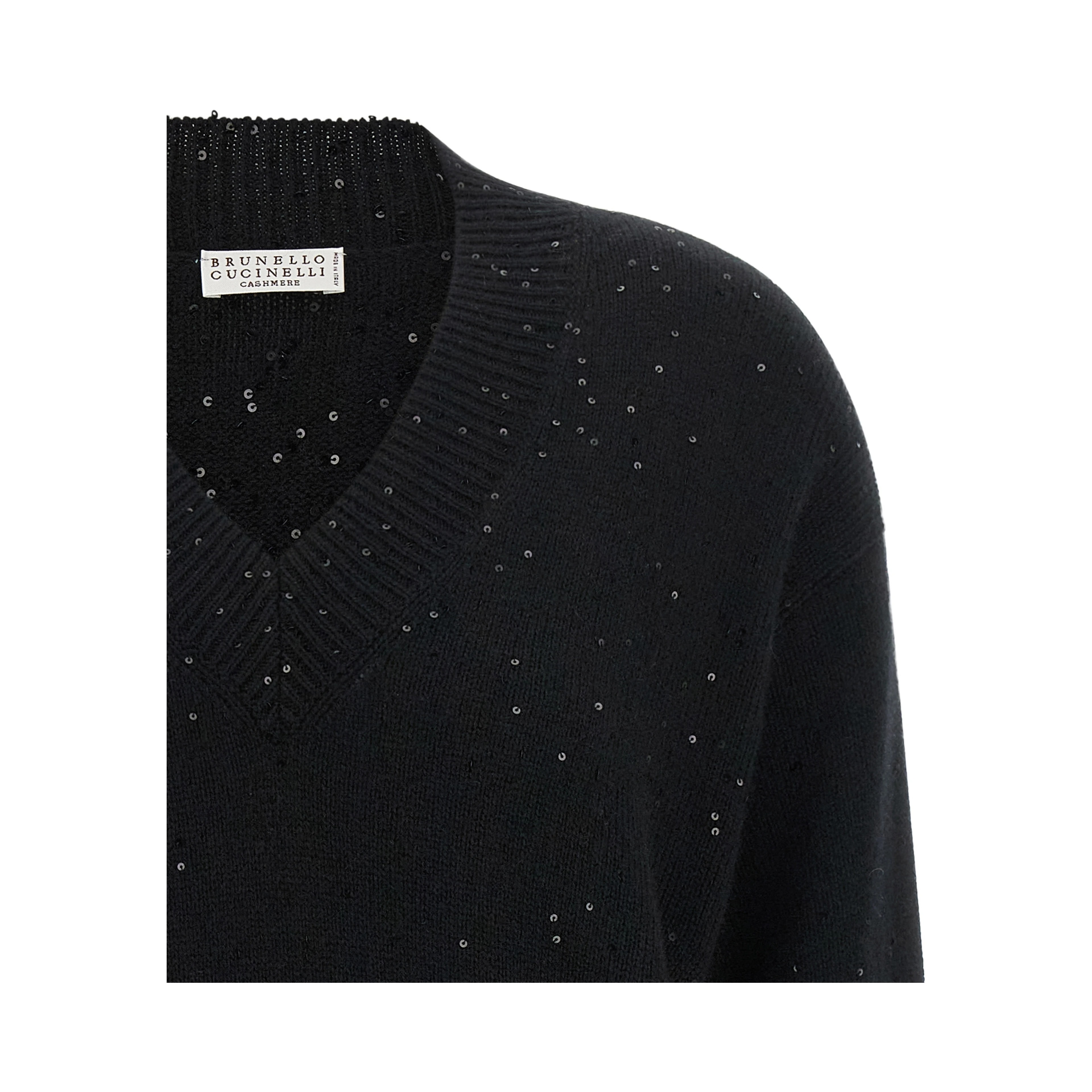 Black Cashmere Cardigan