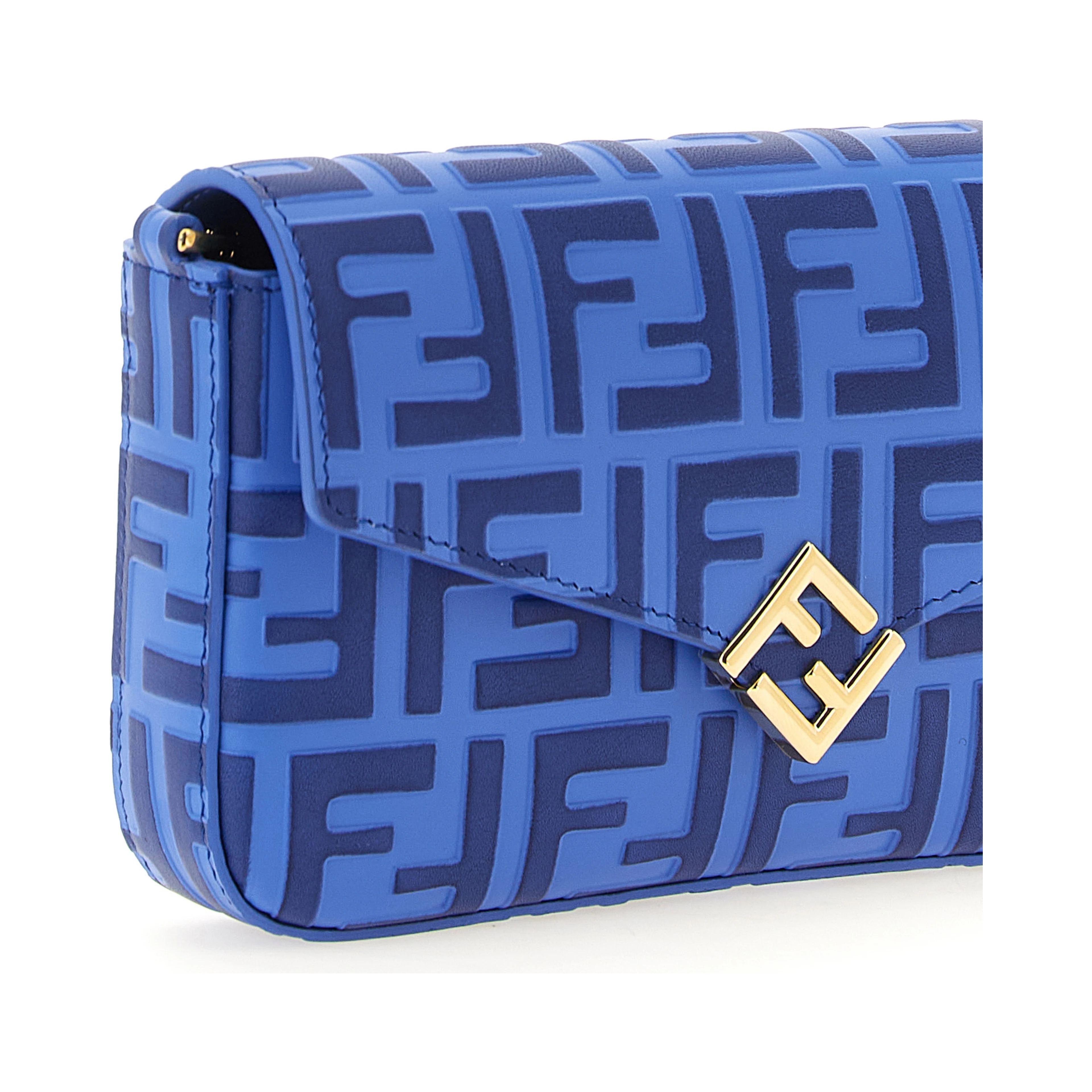Blue Calfskin Cardholder