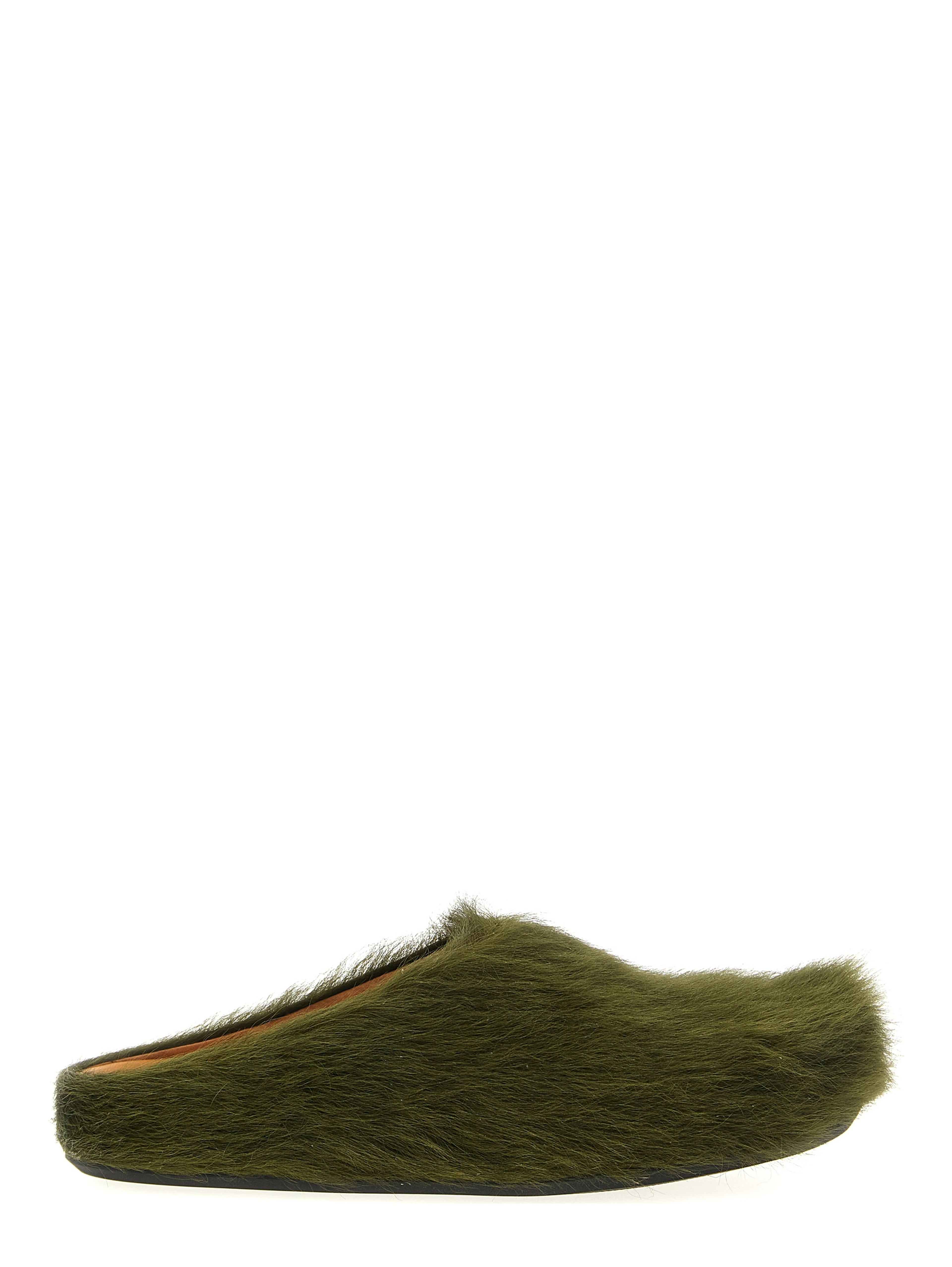 Bicolor Calfskin Mules