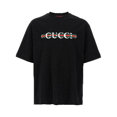 Black Cotton T-Shirt