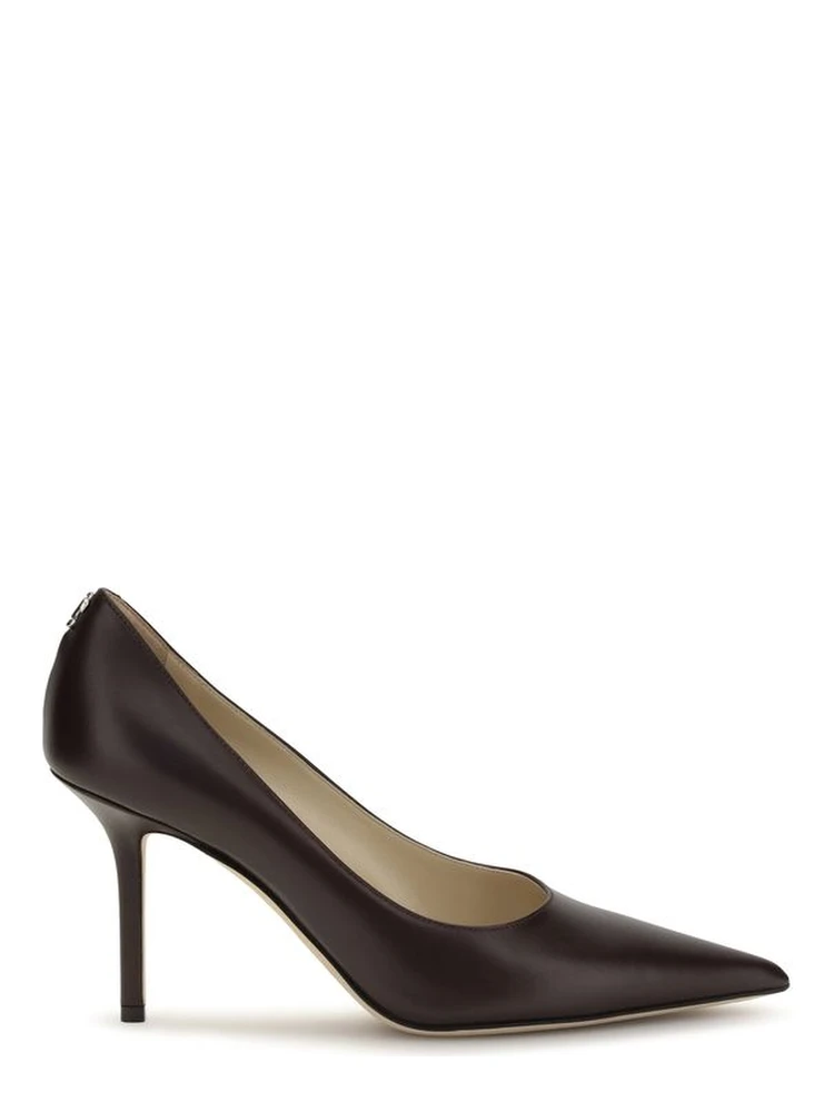 Brown Calf Leather Bos Taurus High Heel Pumps