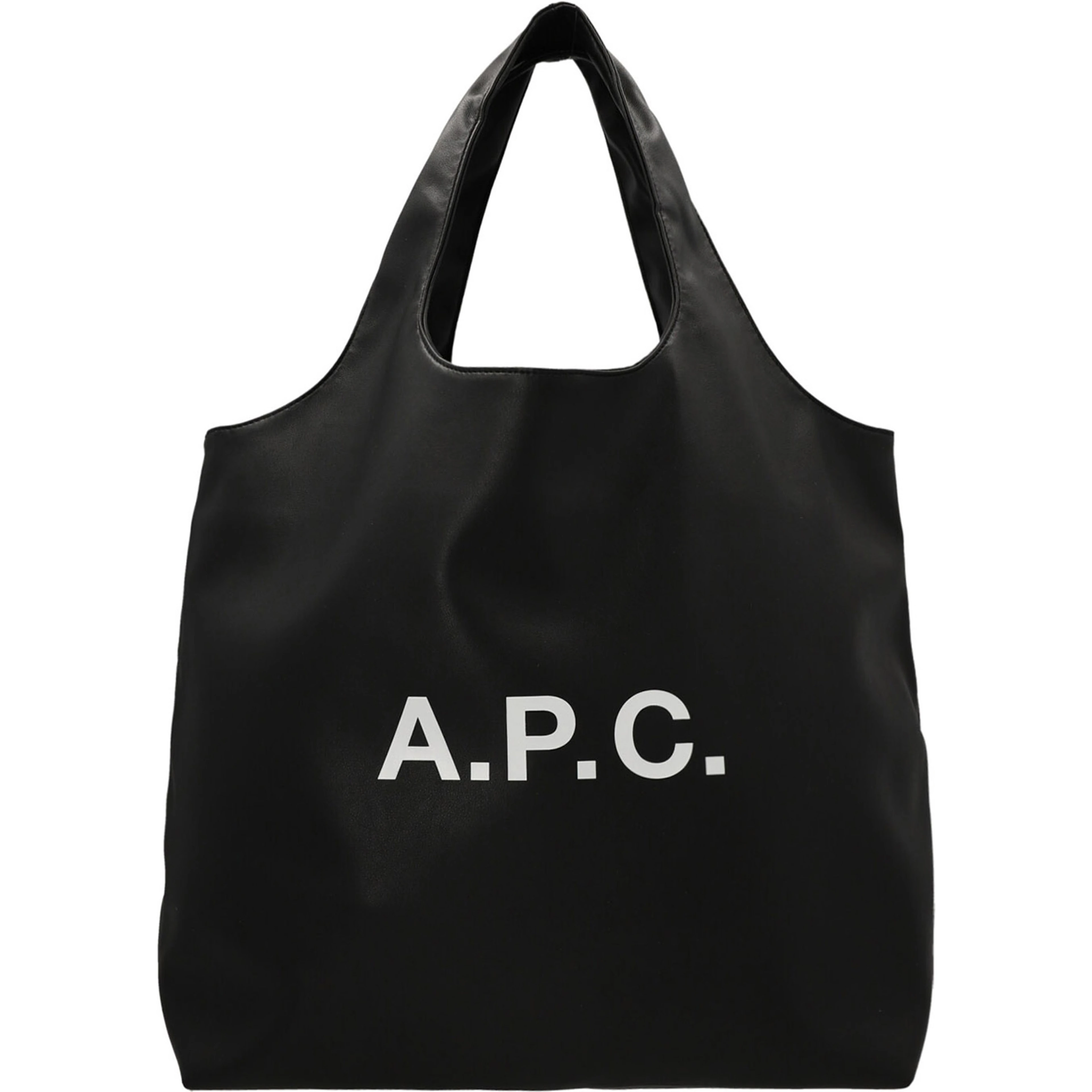 Black Polyethylene Tote Bag
