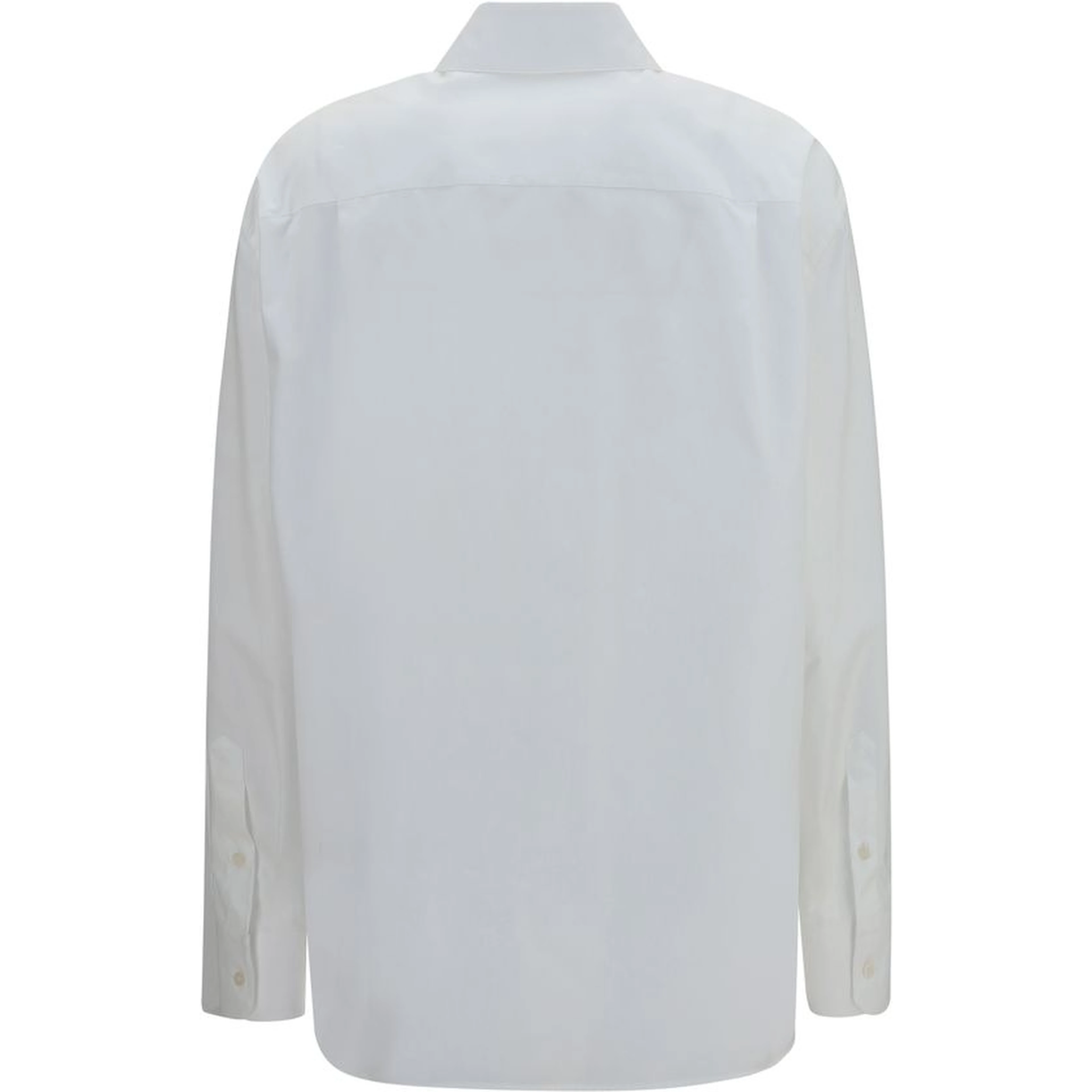 White Cotton Dress Shirt