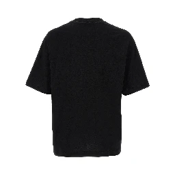 Black Cotton T-Shirt
