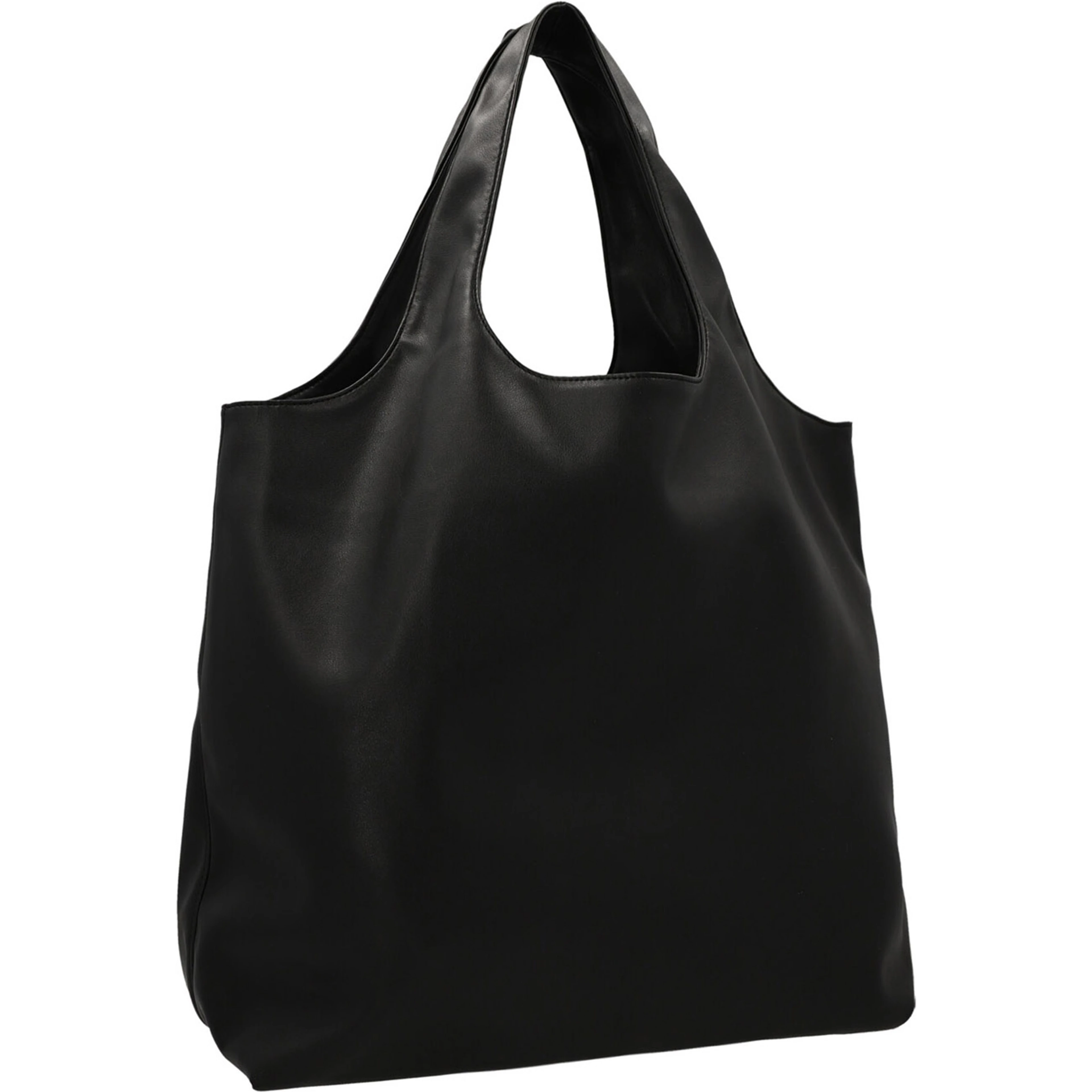 Black Polyethylene Tote Bag
