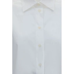 White Cotton Dress Shirt