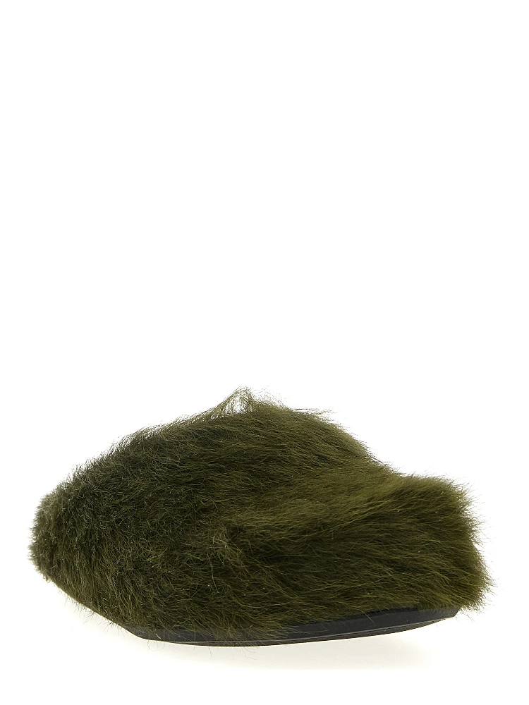 Bicolor Calfskin Mules alternative