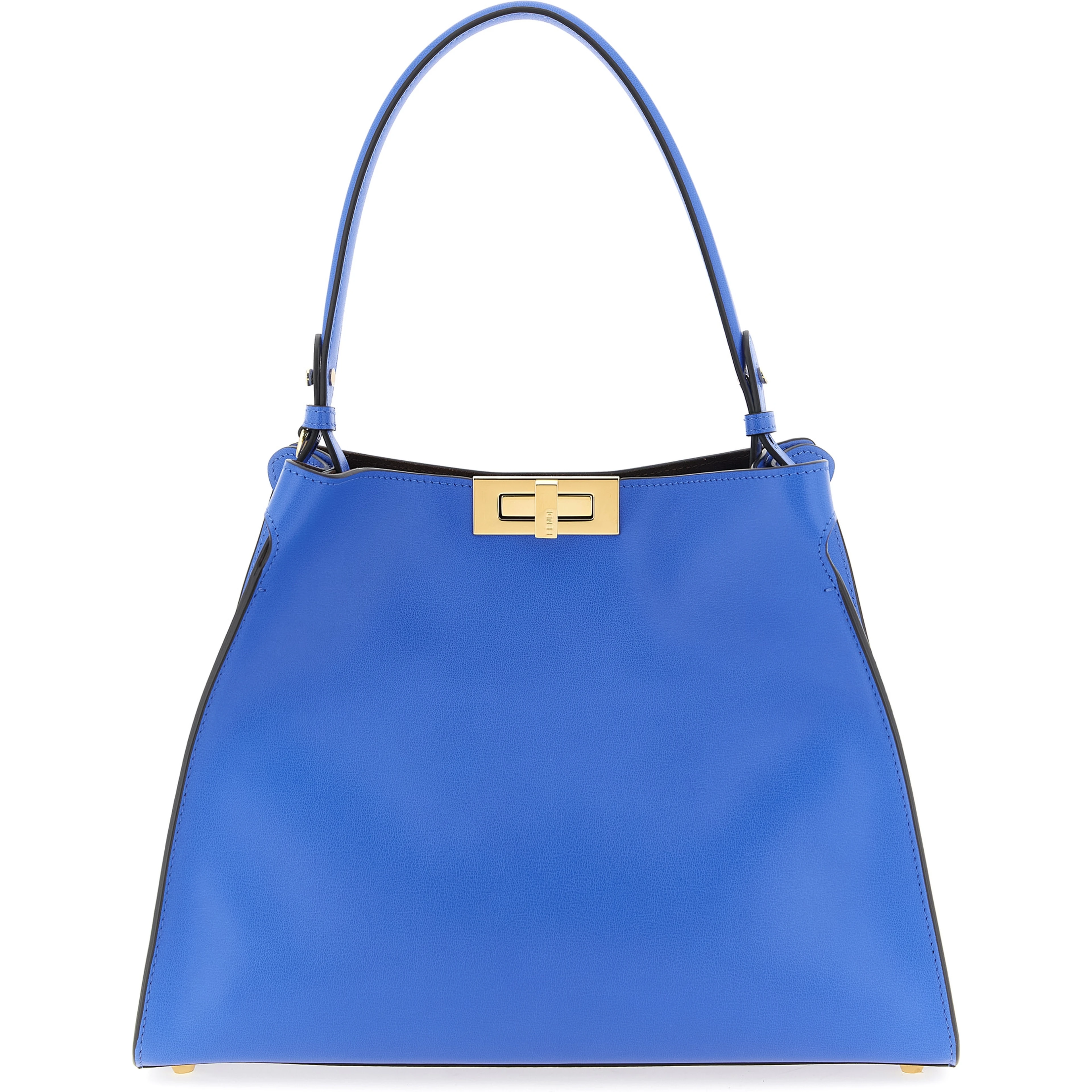 Blue Calfskin Handbag