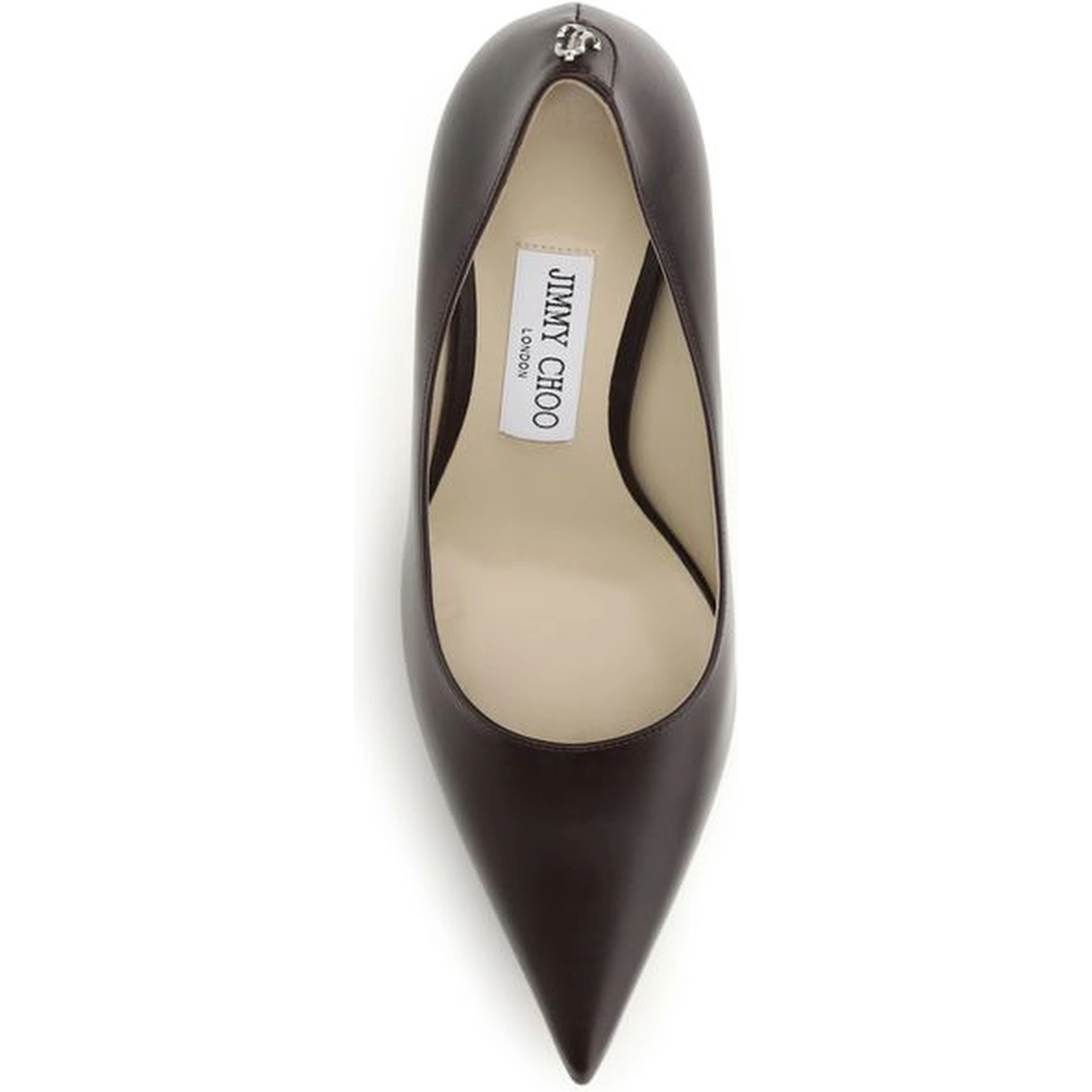 Brown Calf Leather Bos Taurus High Heel Pumps