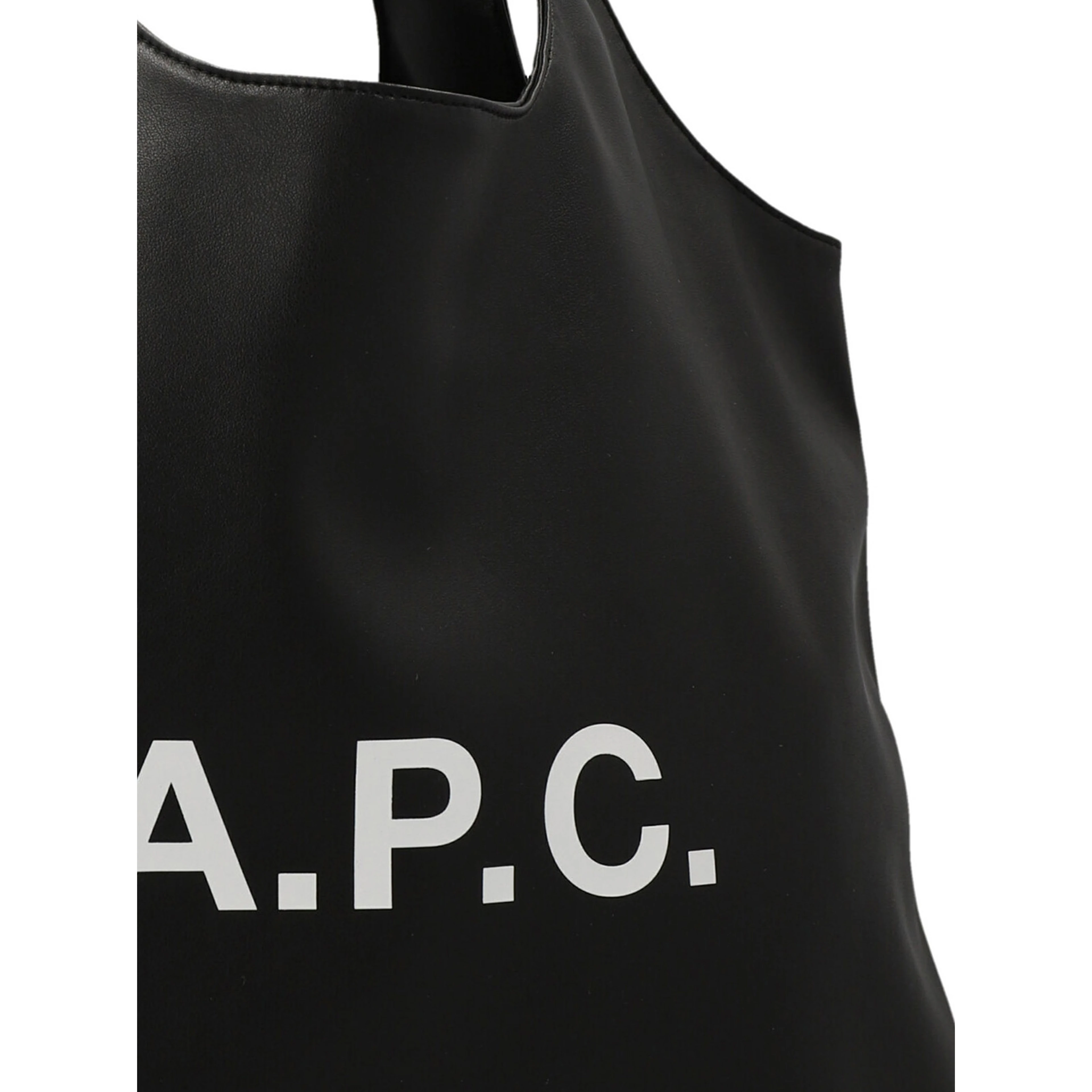 Black Polyethylene Tote Bag