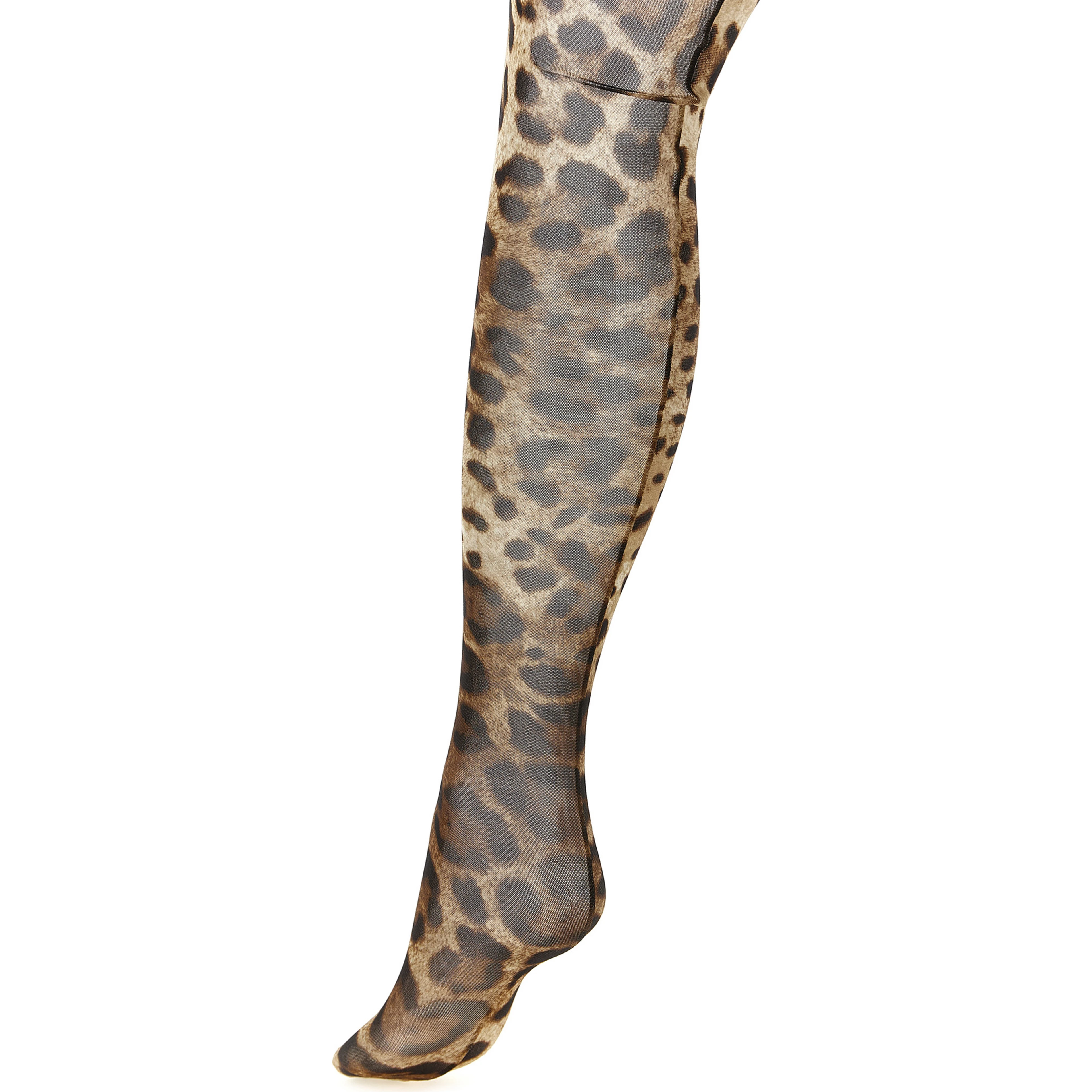 Brown Polyamide Socks