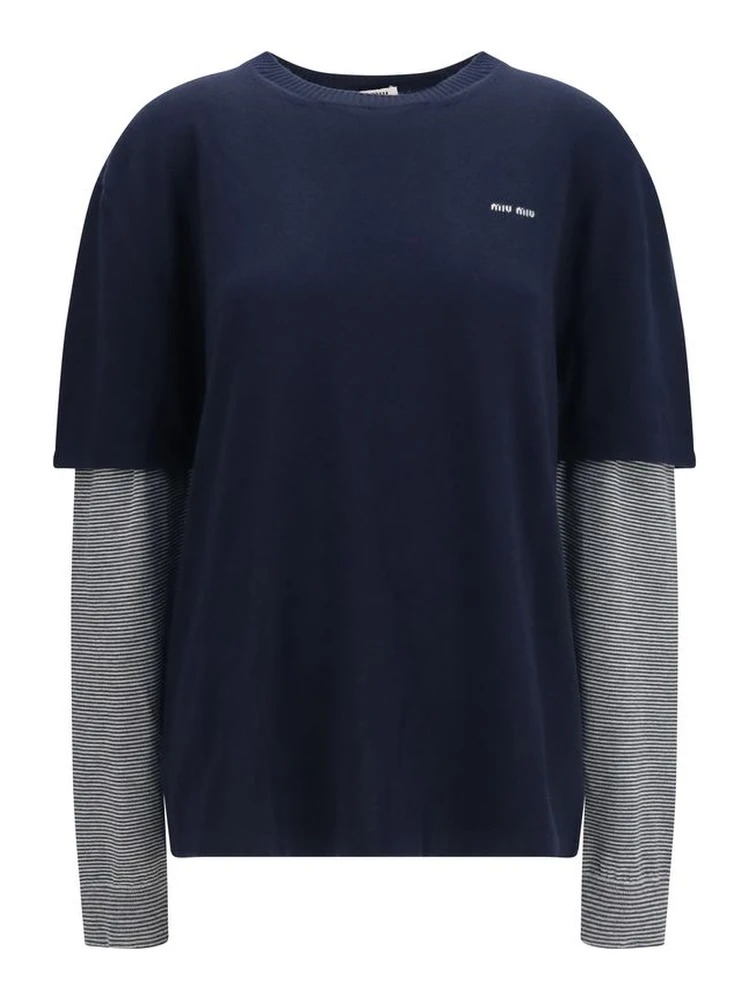 Blue Wool Oves Aries Sweatshirt