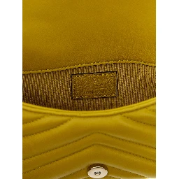 Bicolor Lamb Leather Shoulder Bag