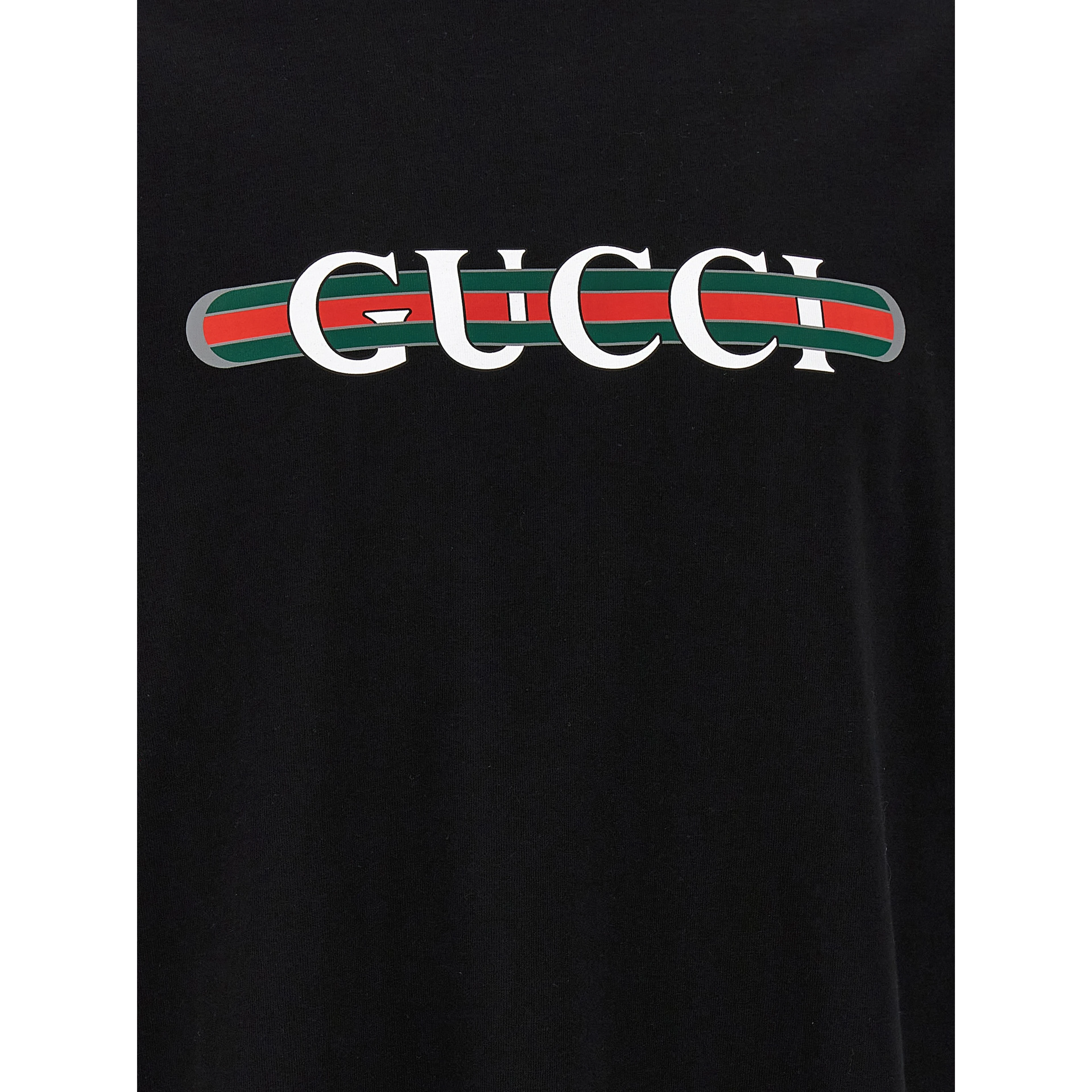 Black Cotton T-Shirt