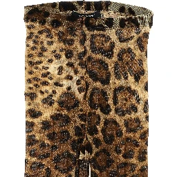 Brown Polyamide Socks
