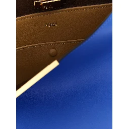Blue Calfskin Handbag