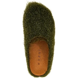Bicolor Calfskin Mules