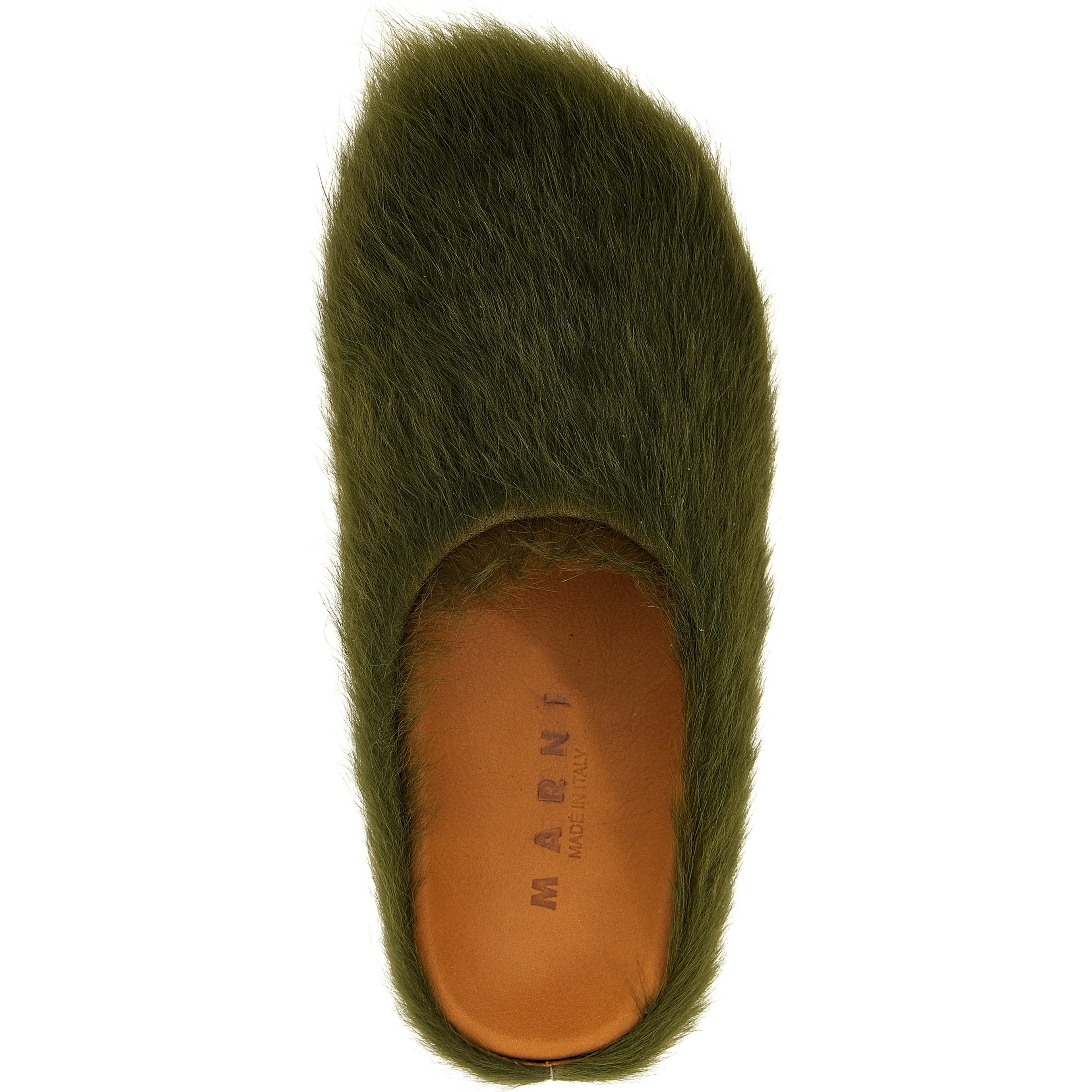 Bicolor Calfskin Mules