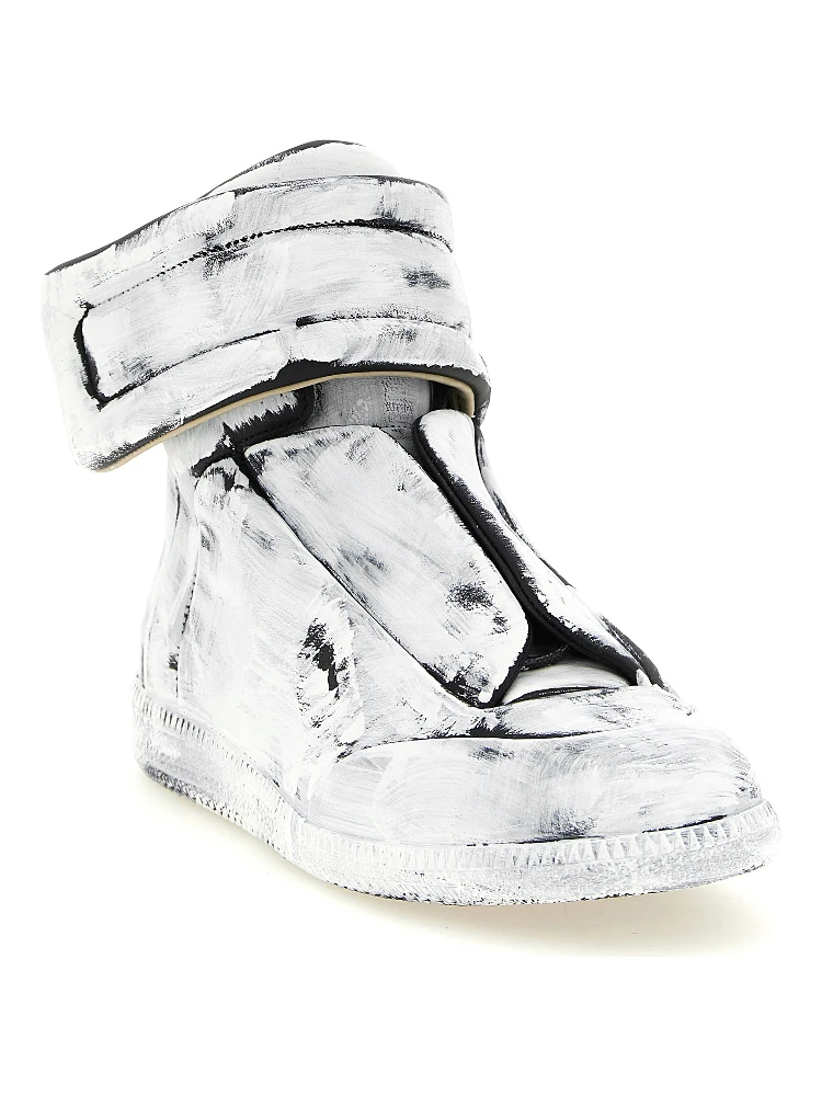 Bicolor Calfskin Athletic Sneakers alternative