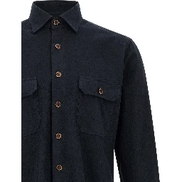 Blue Cotton Blouse