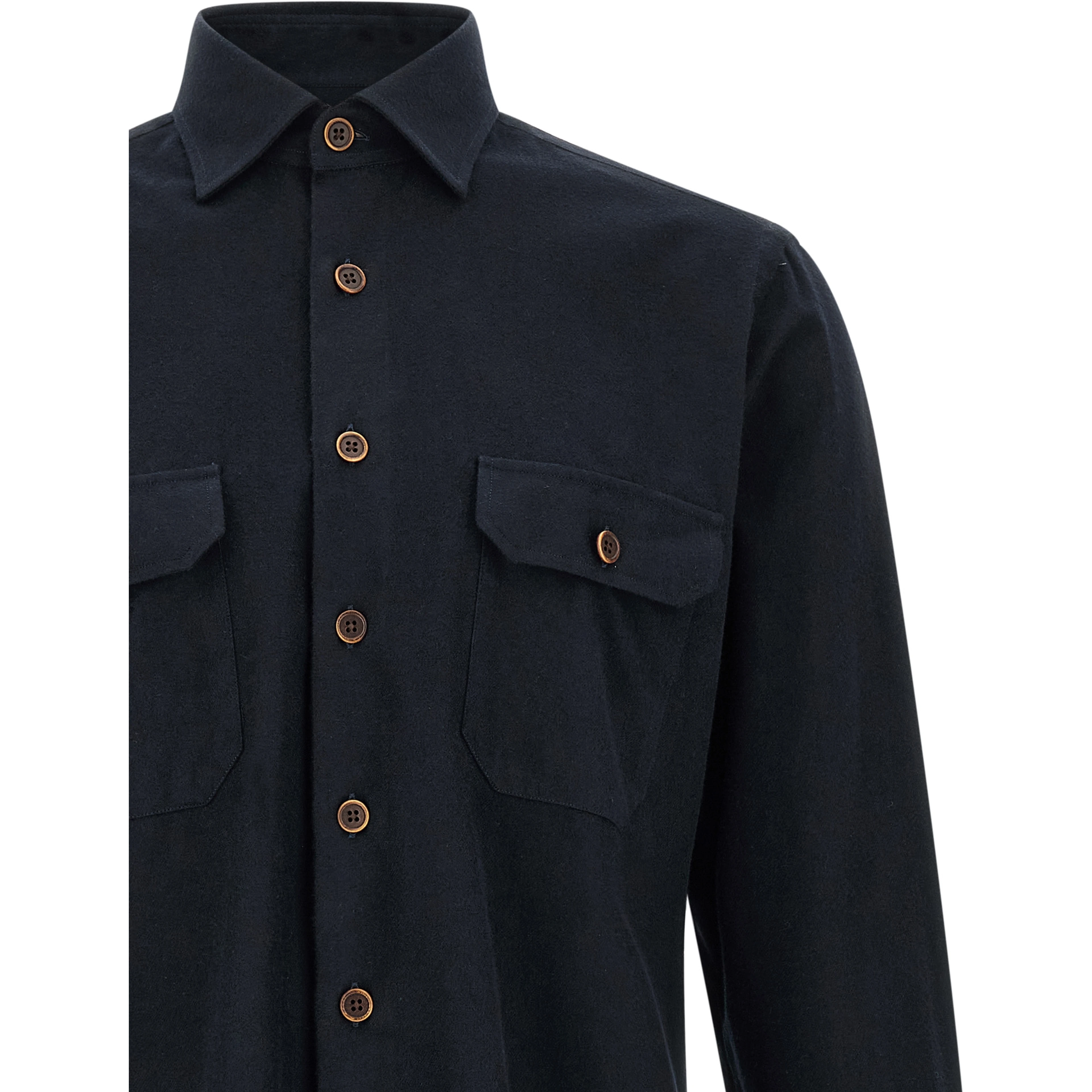 Blue Cotton Blouse