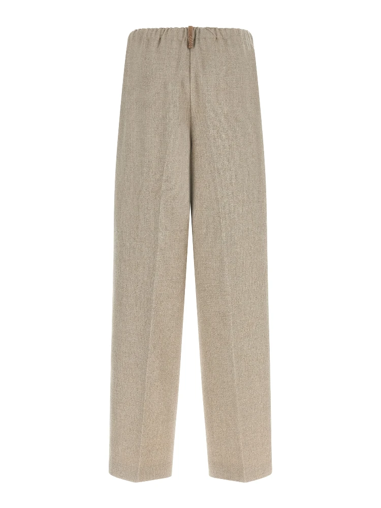 Beige Polyester Casual Pants alternative