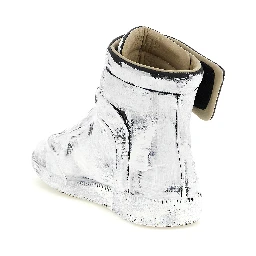 Bicolor Calfskin Athletic Sneakers