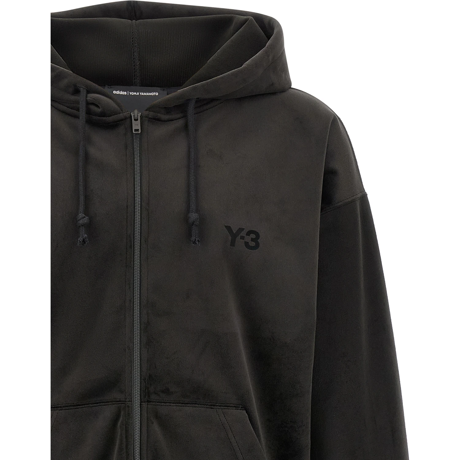 Black Recycled Polyester Sweatshirt