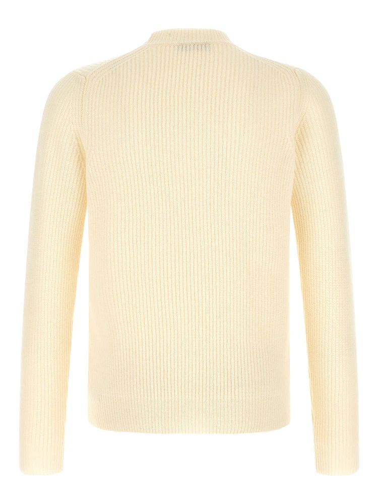 White Virgin Wool Cardigan alternative