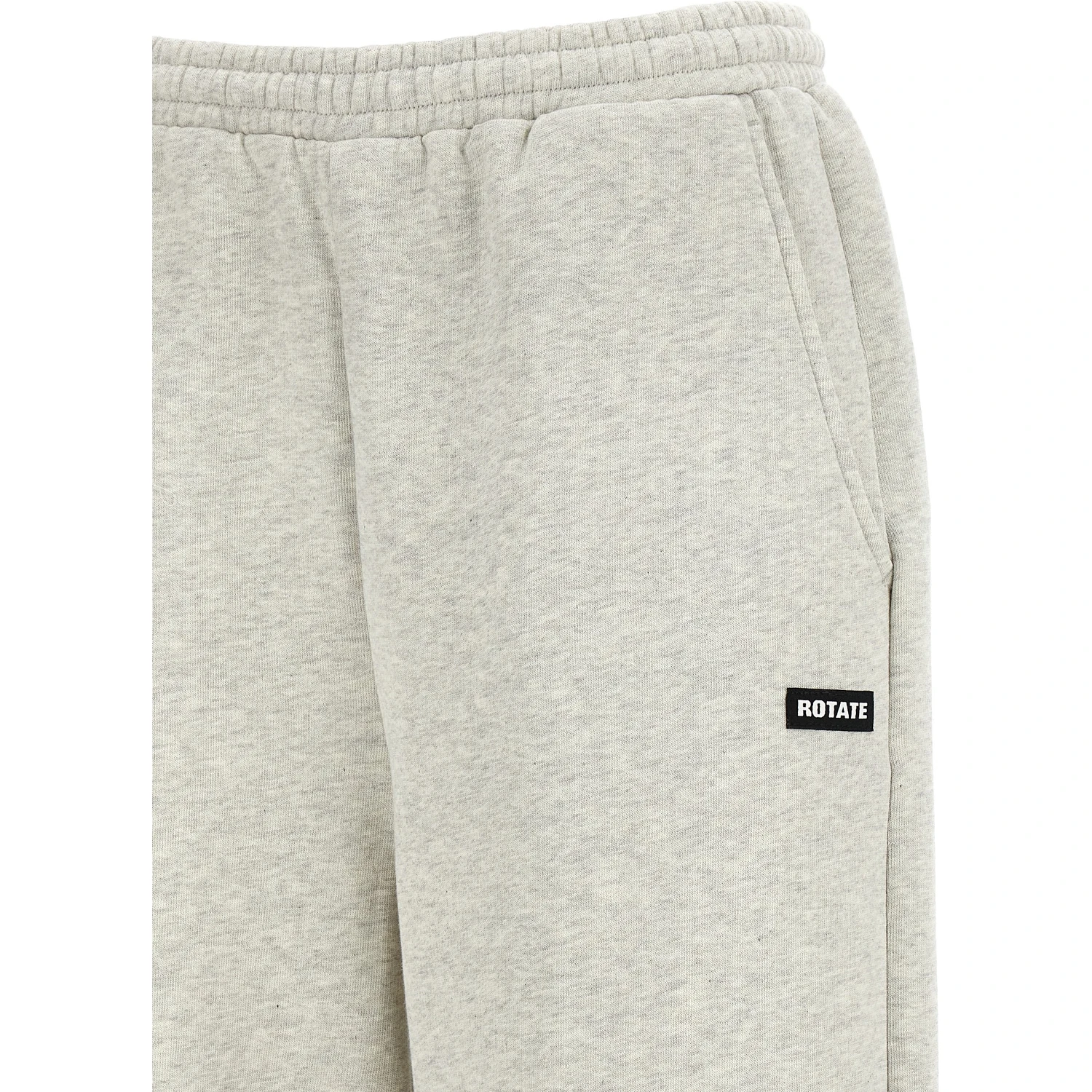 White Organic Cotton Casual Pants