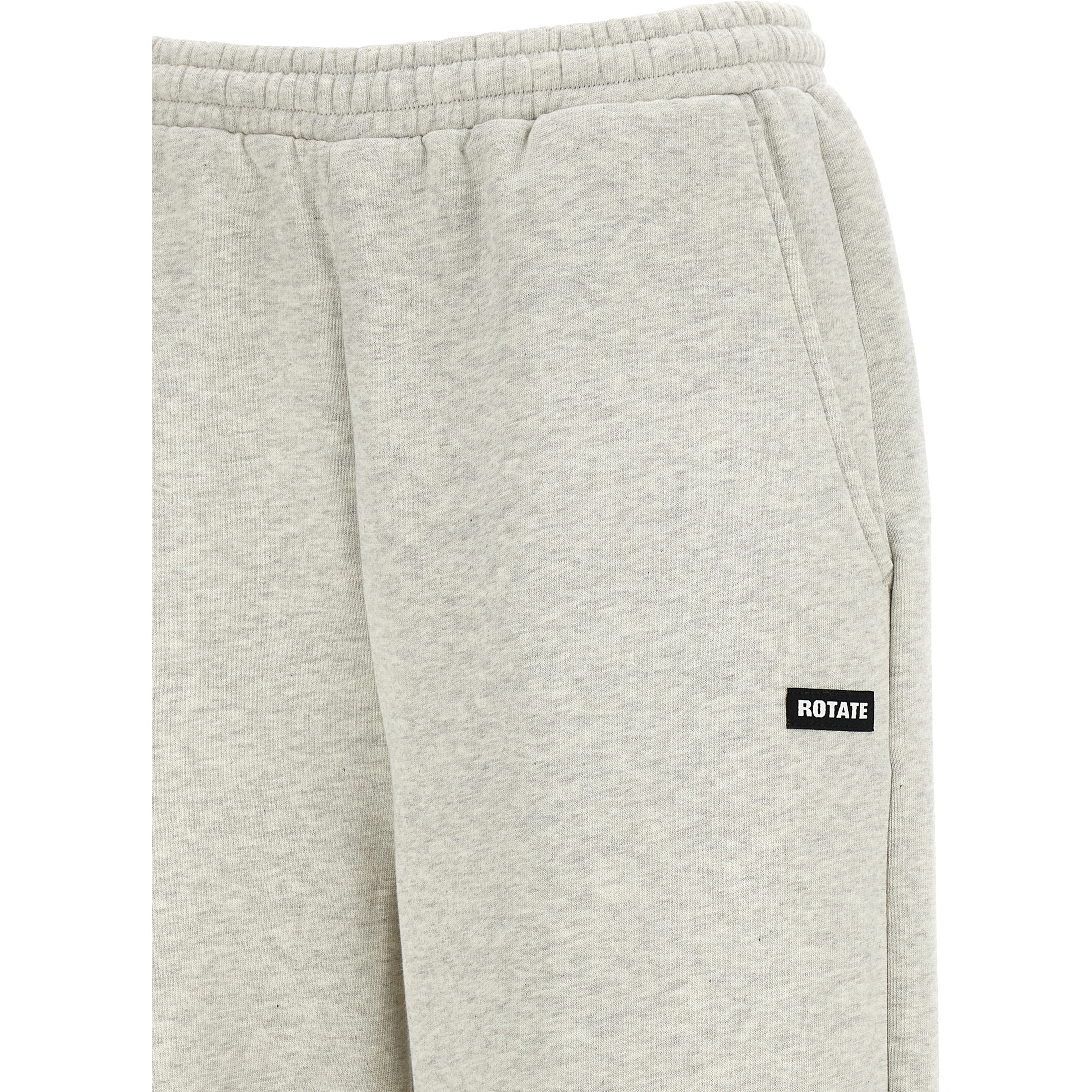 White Organic Cotton Casual Pants